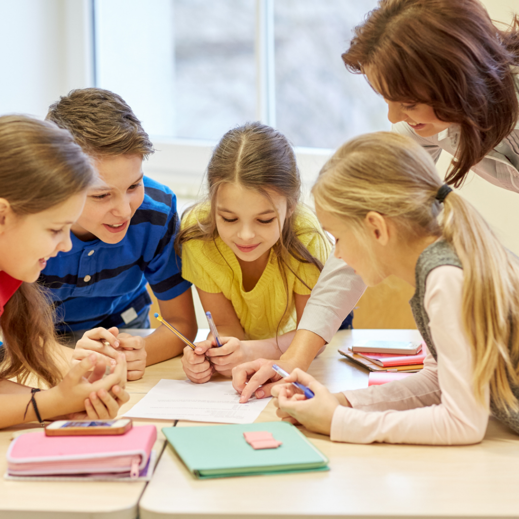 Children working together and building confidence through connection